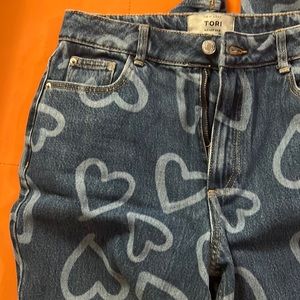 New Look Tori Jeans with Hearts